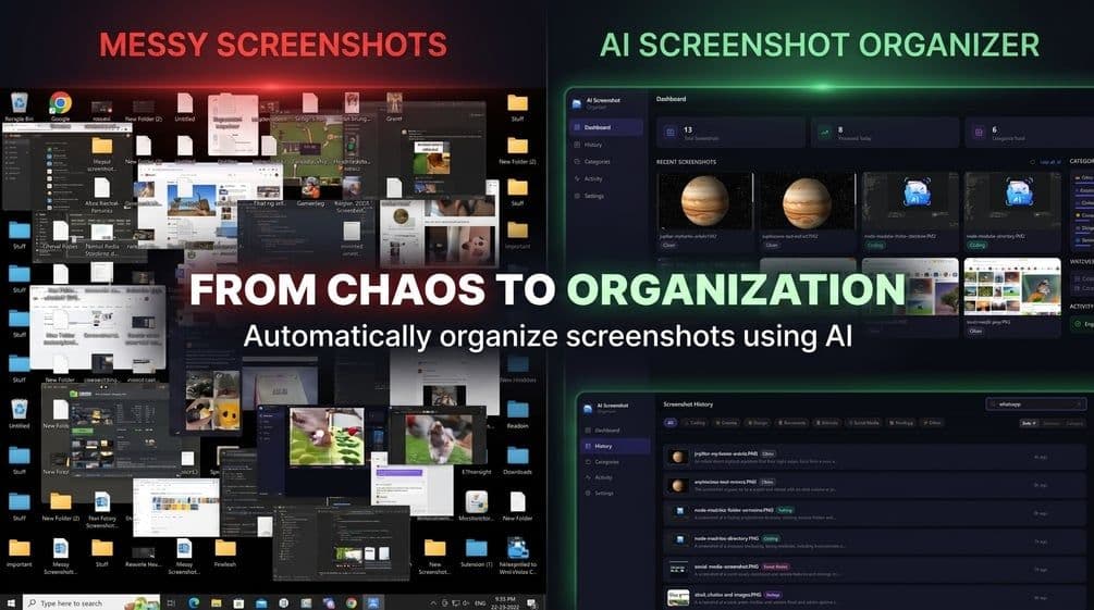 AI Screenshot Organizer