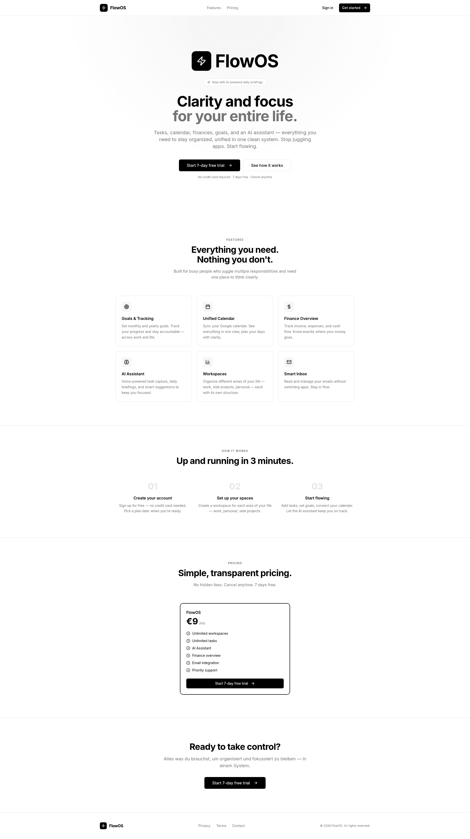 BowenFlow — The Operating System 