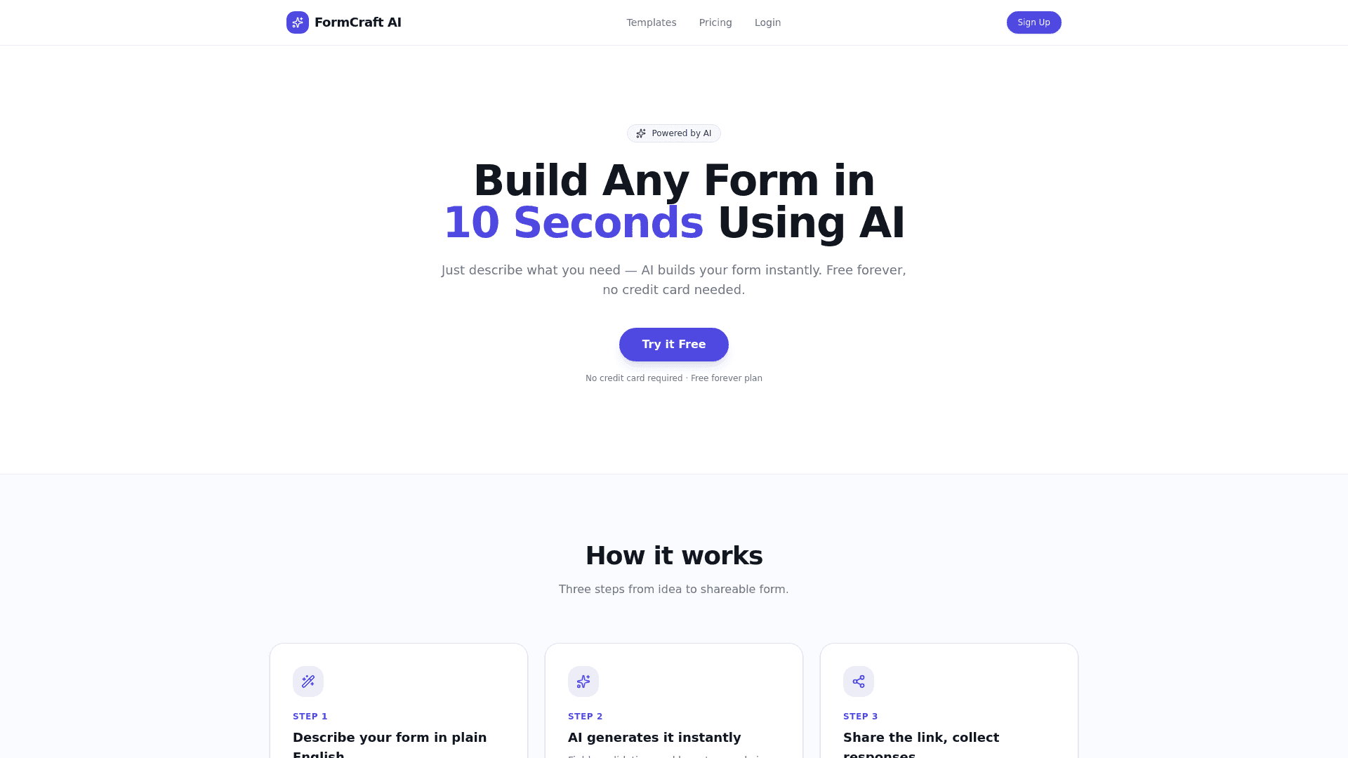 FormCraft AI
