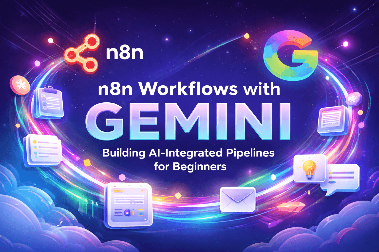 n8n Workflows with Gemini: Building AI-Integrated Pipelines for Beginners