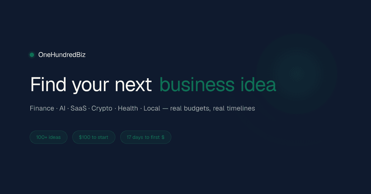 OneHundredBiz