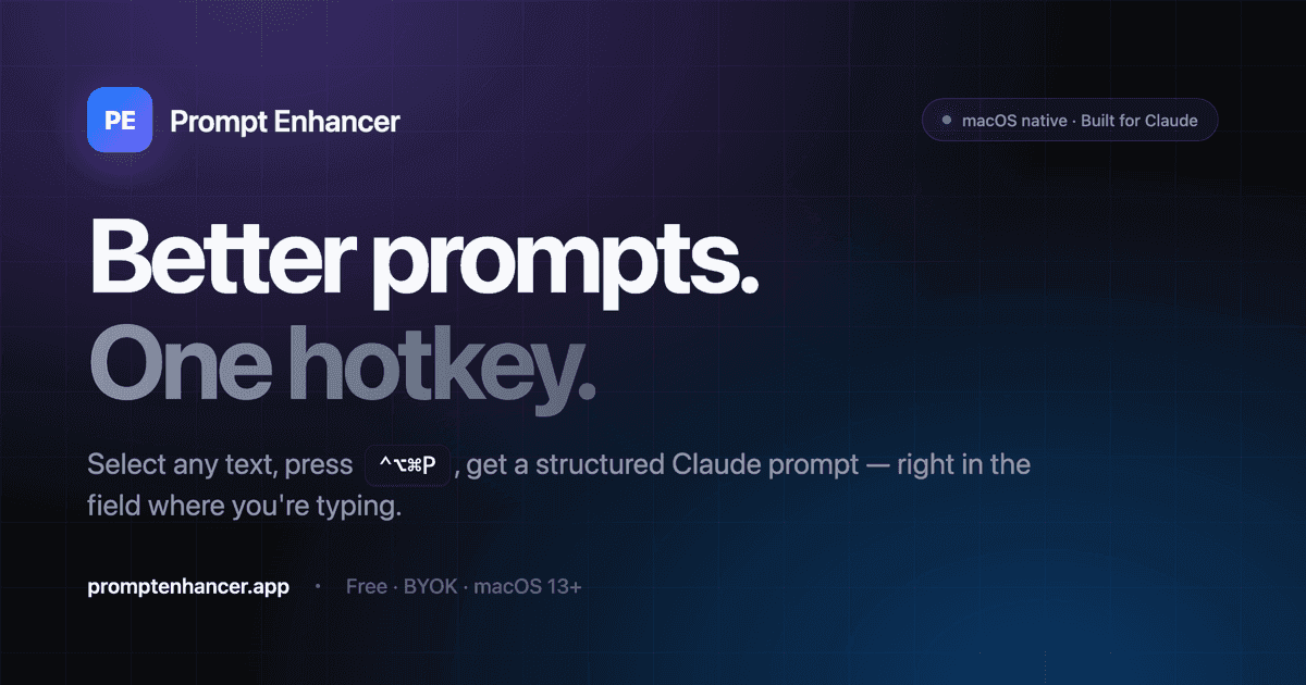 Prompt Enhancer